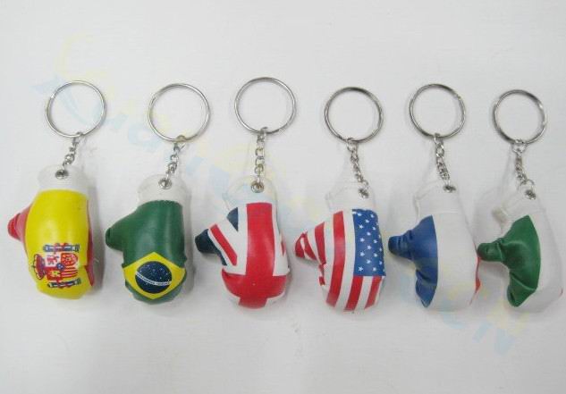 20pcs Rugby football bag plastic Pendant Rugby ball advertisement keychain