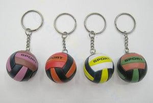 20pcs Rugby football bag plastic Pendant Rugby ball advertisement keychain